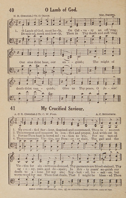 The New Hymnal: for church and home page 38
