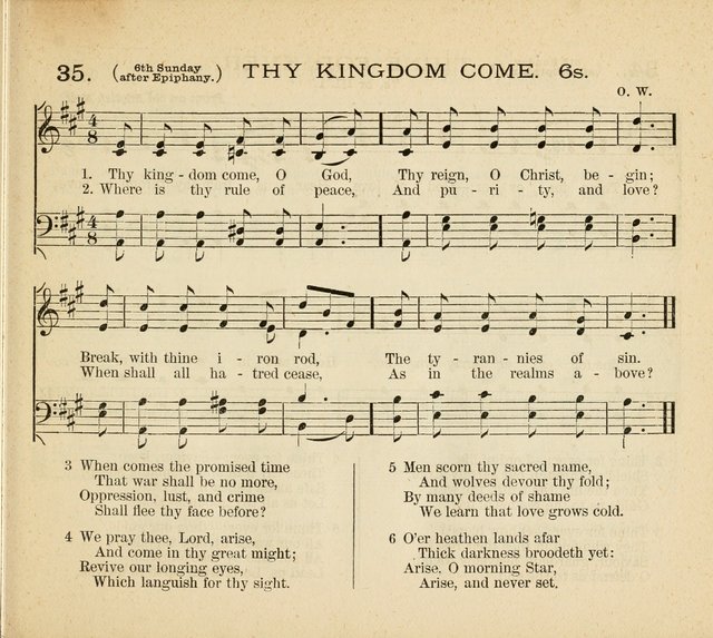 A New Hymnal for Sunday Schools page 39