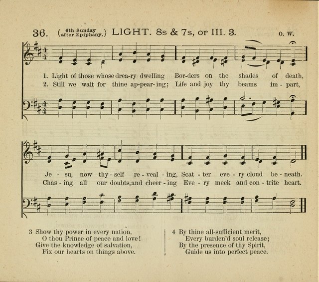 A New Hymnal for Sunday Schools page 40