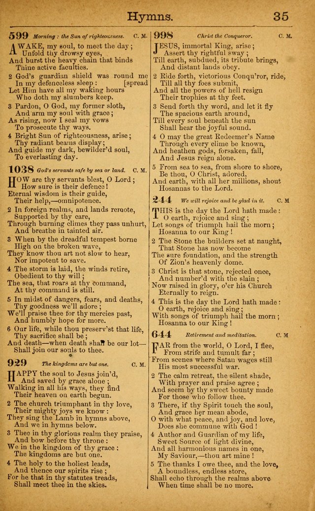 New Hymn and Tune Book: an Offering of Praise for the Use of the African M. E. Zion Church of America page 40