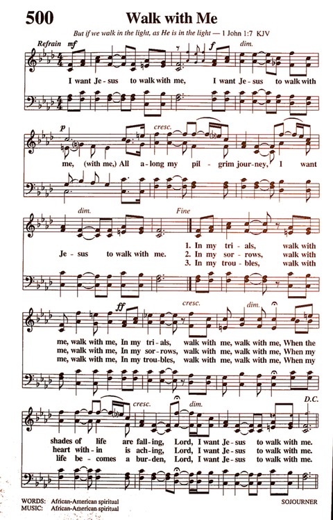 The New National Baptist Hymnal (21st Century Edition) page 626