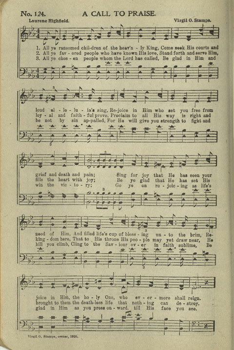 New Perfect Praise: for Sunday-schools, singing-schools, revivals, conventions and general use in Christian work and worship page 138