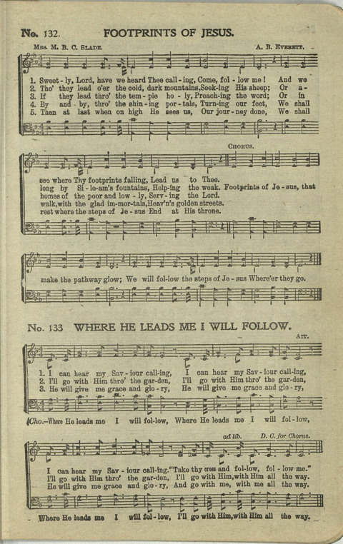 New Perfect Praise: for Sunday-schools, singing-schools, revivals, conventions and general use in Christian work and worship page 145