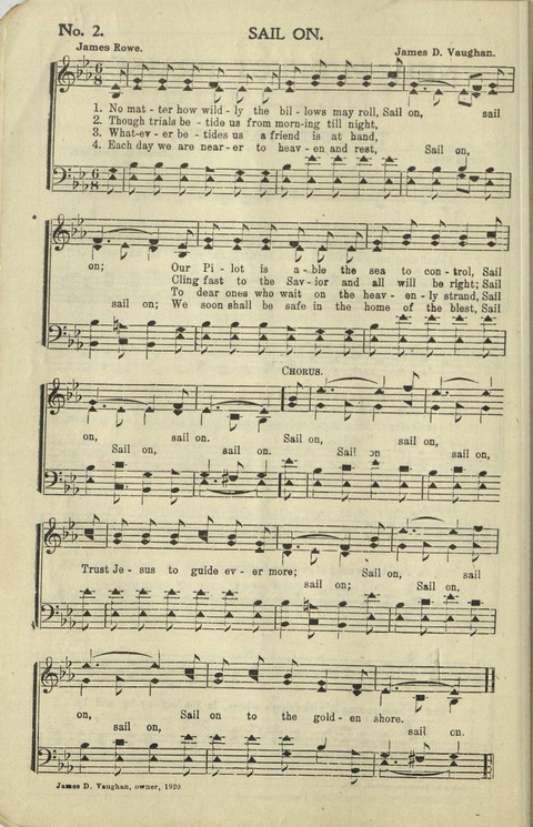 New Perfect Praise: for Sunday-schools, singing-schools, revivals, conventions and general use in Christian work and worship page 2