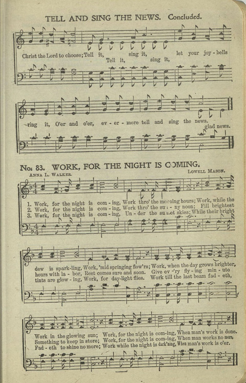New Perfect Praise: for Sunday-schools, singing-schools, revivals, conventions and general use in Christian work and worship page 83