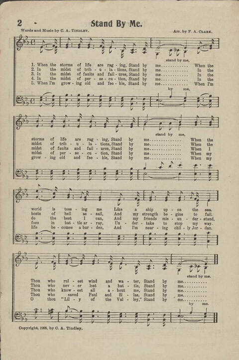 New Songs of Paradise: a collection of popular and religious songs for Sunday schools, prayer meetings, Epworth League meetings and social gatherings page 2