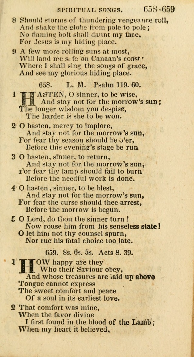 A New Selection of Psalms, Hymns and Spiritual Songs: from the best authors; designed for the use of conference meetings, private circles, and congregations (21st ed. with an appendix) page 369