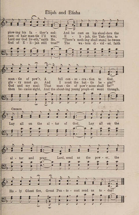 New Sacred Solos and Duets: for use by singing evangelists, gospel singers, choirs, mixed quartets, glee clubs and similar organizations page 73