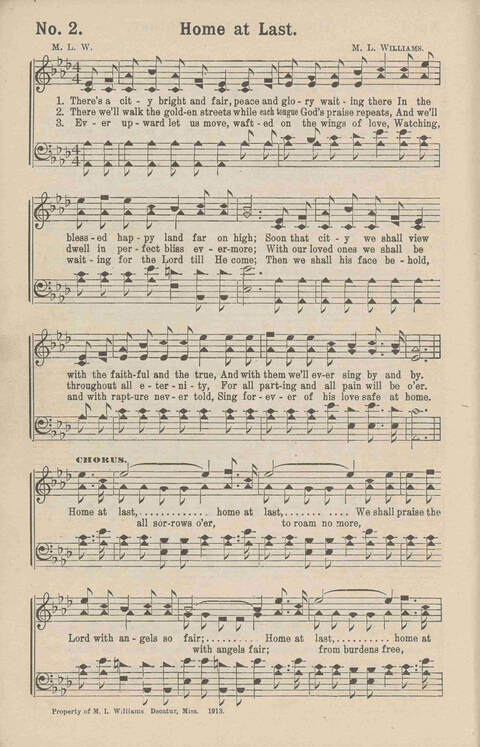 New Songs of Praise: collection of sacred songs, both new and old page 2