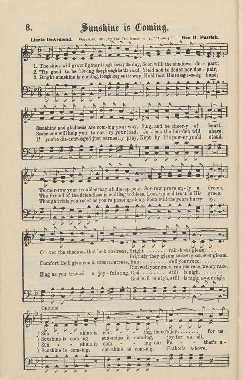New Victory: for Christian work and worship page 8