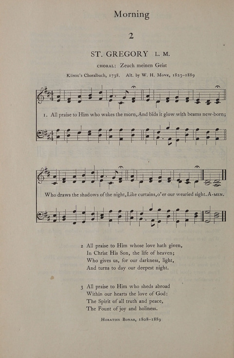 The Oxford American Hymnal: for Schools and Colleges page 2