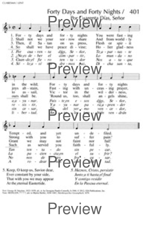 Oramos Cantando = We Pray In Song page 361