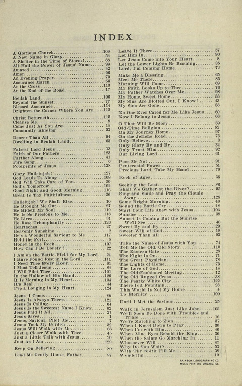 Old Fashioned Revival Hour Songs page 126