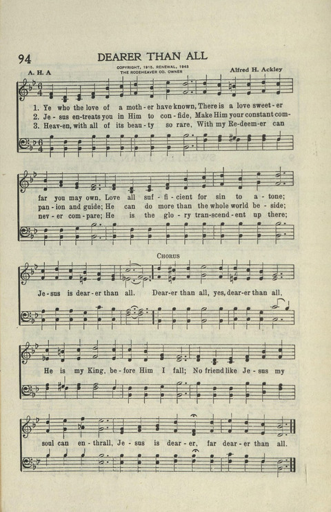 Old Fashioned Revival Hour Songs page 92