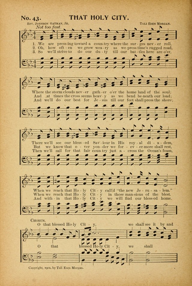 Ocean Grove Christian Songs: "The Big Little Book" page 40