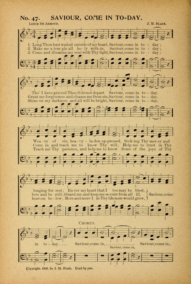 Ocean Grove Christian Songs: "The Big Little Book" page 44