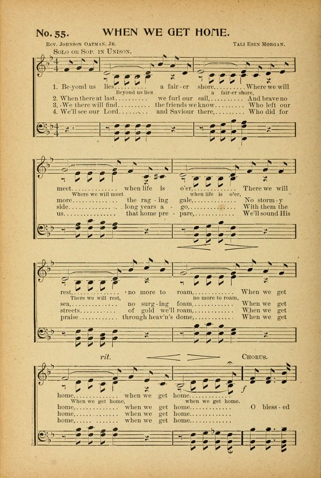 Ocean Grove Christian Songs: "The Big Little Book" page 52