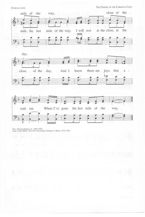 One Lord, One Faith, One Baptism: an African American ecumenical hymnal page 1012