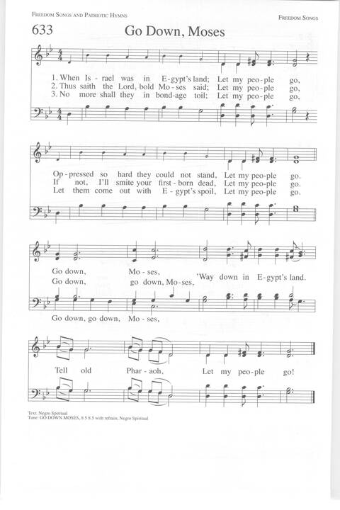 One Lord, One Faith, One Baptism: an African American ecumenical hymnal page 1017