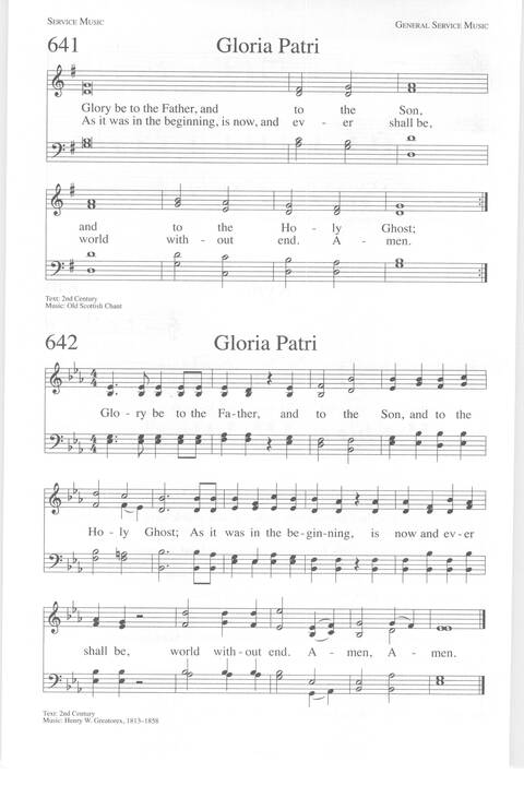 One Lord, One Faith, One Baptism: an African American ecumenical hymnal page 1027