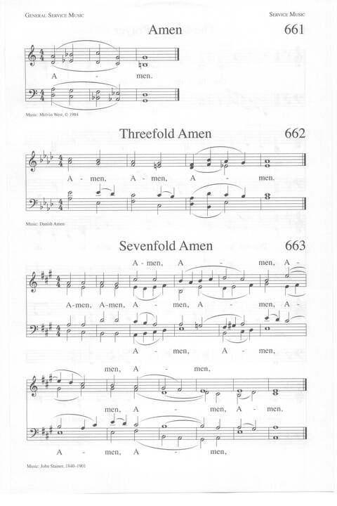 One Lord, One Faith, One Baptism: an African American ecumenical hymnal page 1050