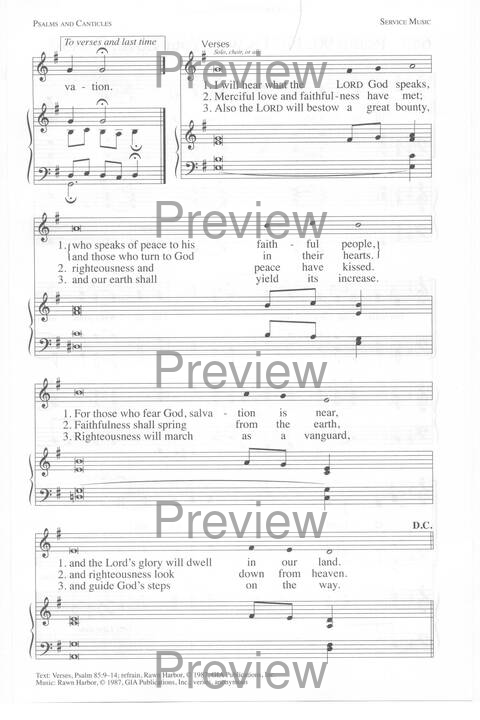 One Lord, One Faith, One Baptism: an African American ecumenical hymnal page 1090