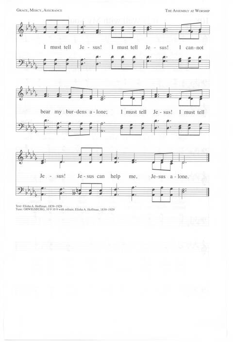 One Lord, One Faith, One Baptism: an African American ecumenical hymnal page 164