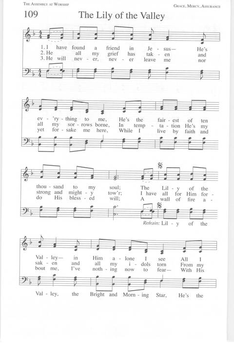 One Lord, One Faith, One Baptism: an African American ecumenical hymnal page 167