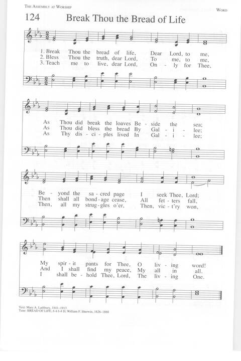 One Lord, One Faith, One Baptism: an African American ecumenical hymnal page 191