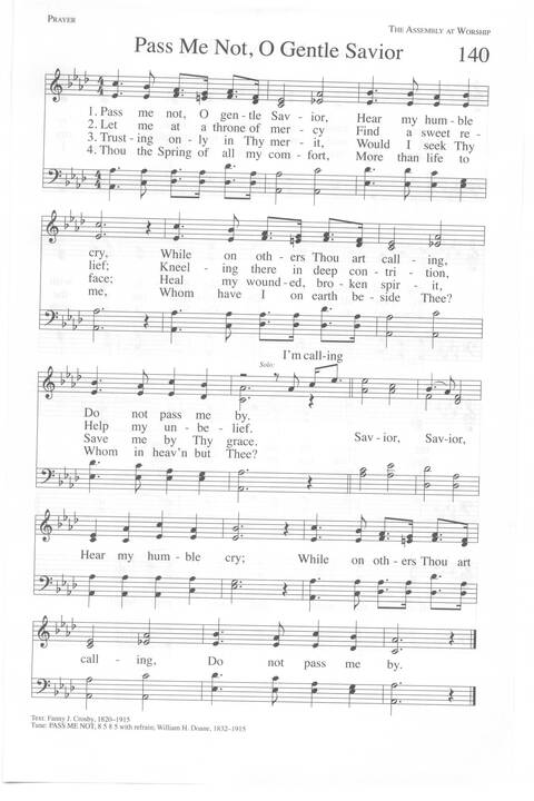 One Lord, One Faith, One Baptism: an African American ecumenical hymnal page 210