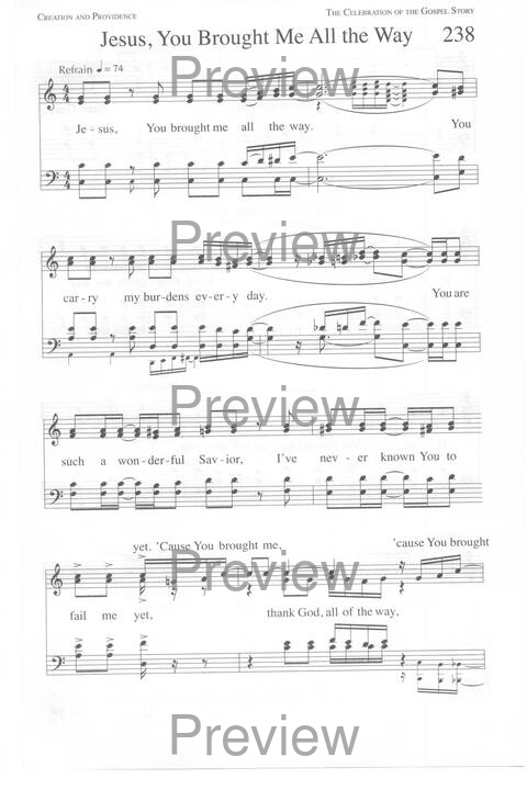 One Lord, One Faith, One Baptism: an African American ecumenical hymnal page 364