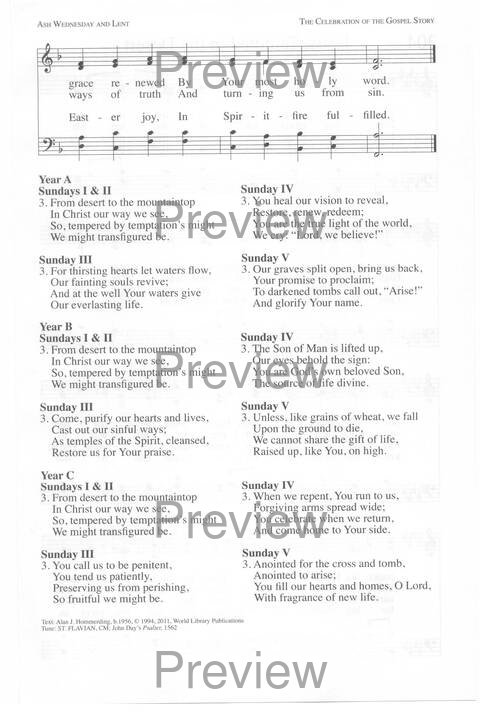 One Lord, One Faith, One Baptism: an African American ecumenical hymnal page 480