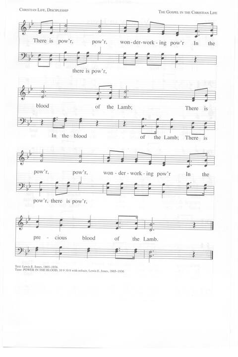 One Lord, One Faith, One Baptism: an African American ecumenical hymnal page 598
