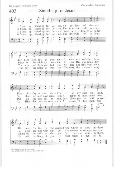 One Lord, One Faith, One Baptism: an African American ecumenical hymnal page 641