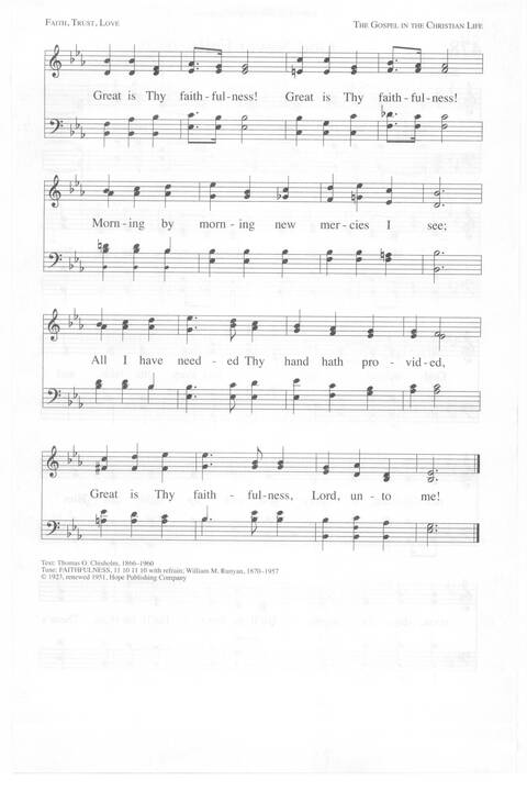 One Lord, One Faith, One Baptism: an African American ecumenical hymnal page 764