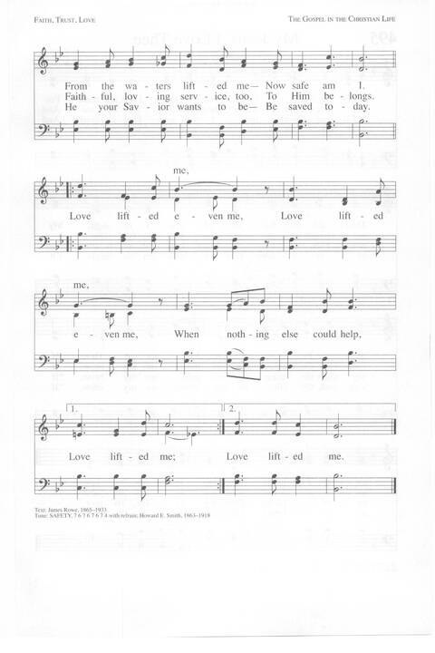 One Lord, One Faith, One Baptism: an African American ecumenical hymnal page 796