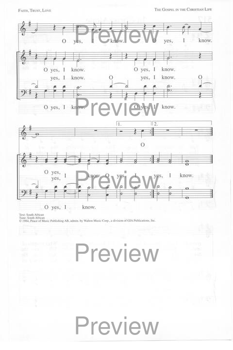 One Lord, One Faith, One Baptism: an African American ecumenical hymnal page 830