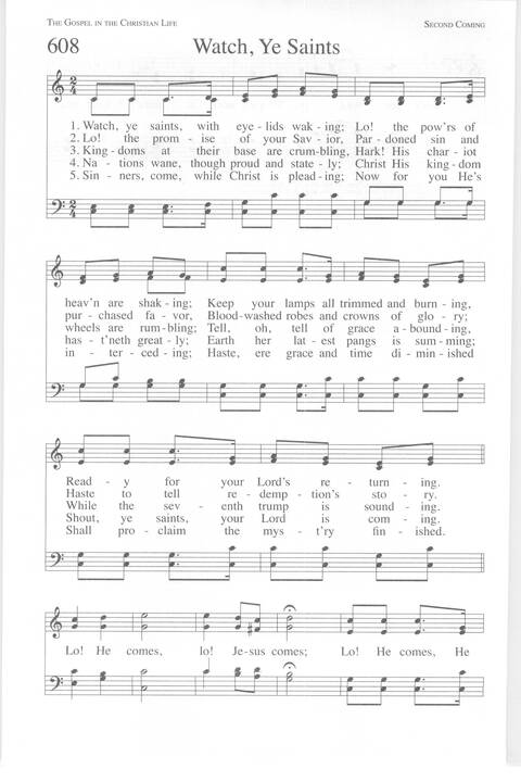 One Lord, One Faith, One Baptism: an African American ecumenical hymnal page 975