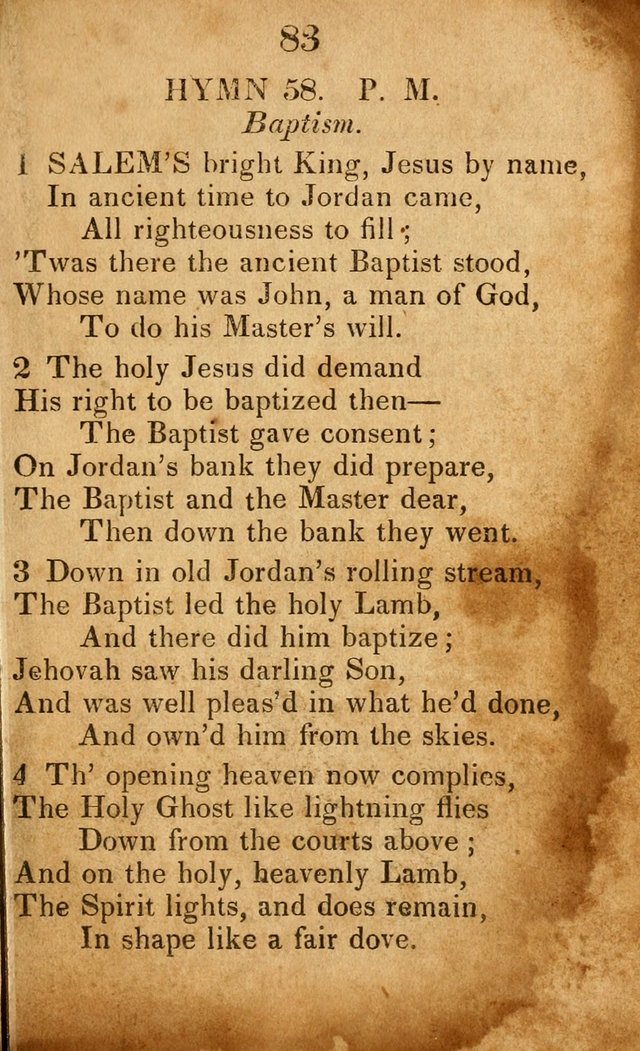 Original and Select Hymns, and Sacred Pindoric Odes., few of which have ever been published (1st. ed.) page 85