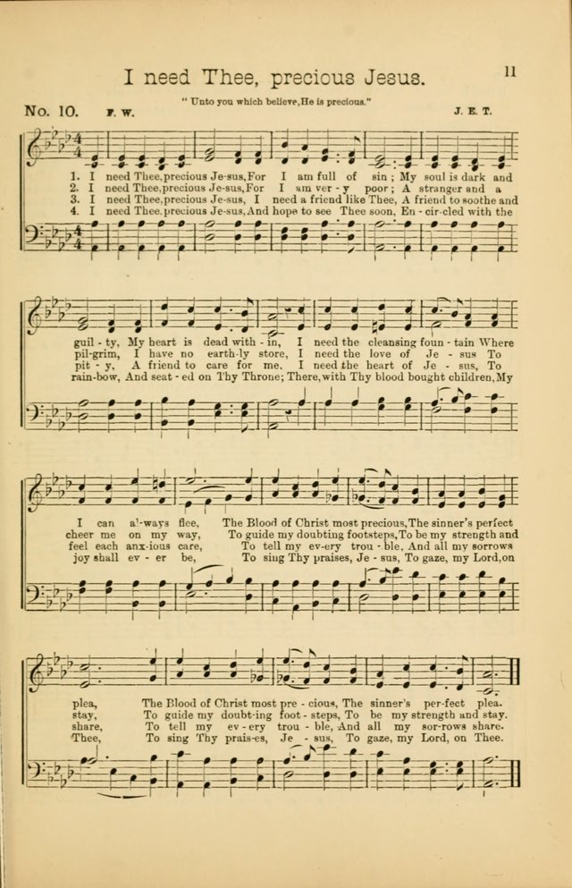 Our Sunday School: for the Sunday school and social meetings page 11