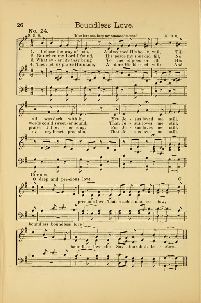 Our Sunday School: for the Sunday school and social meetings page 26