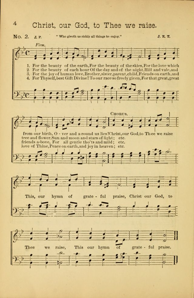 Our Sunday School: for the Sunday school and social meetings page 4