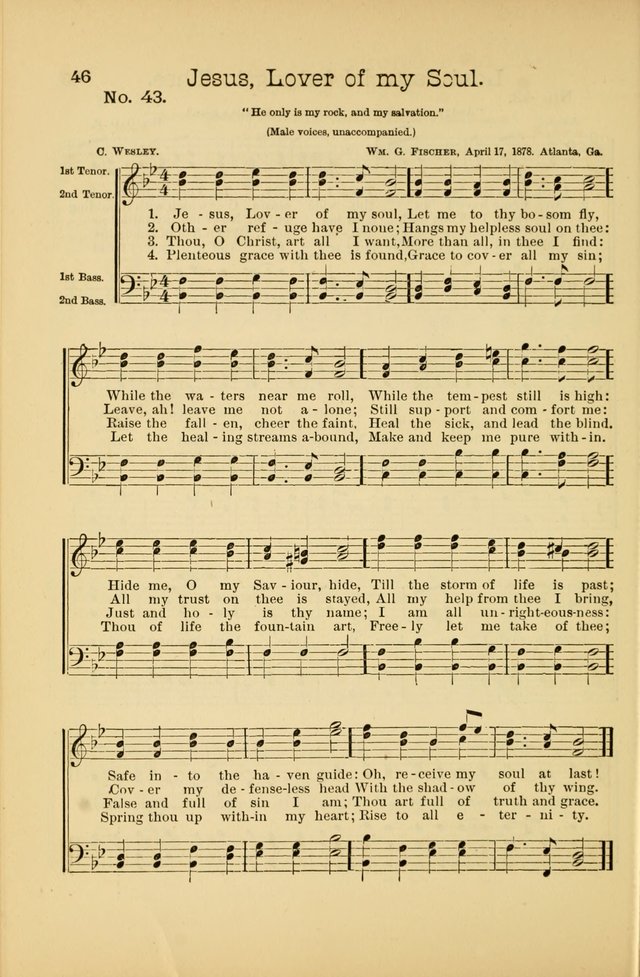 Our Sunday School: for the Sunday school and social meetings page 46