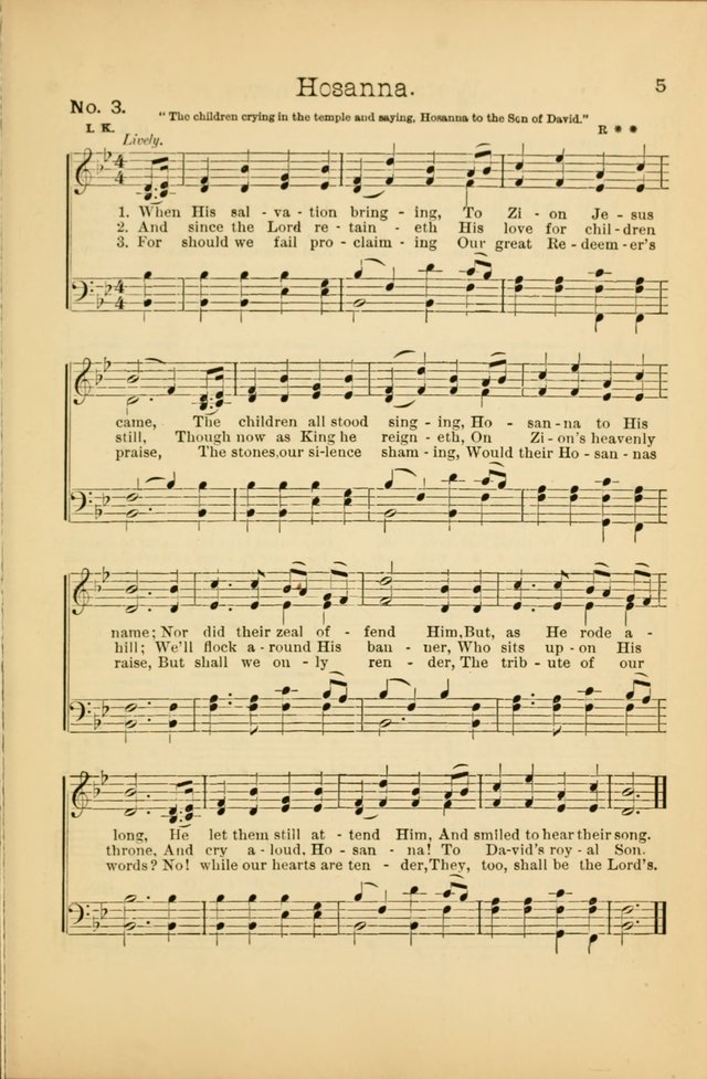 Our Sunday School: for the Sunday school and social meetings page 5
