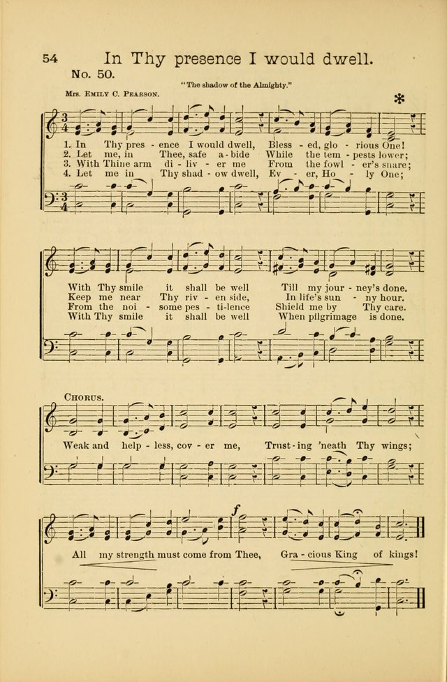 Our Sunday School: for the Sunday school and social meetings page 54