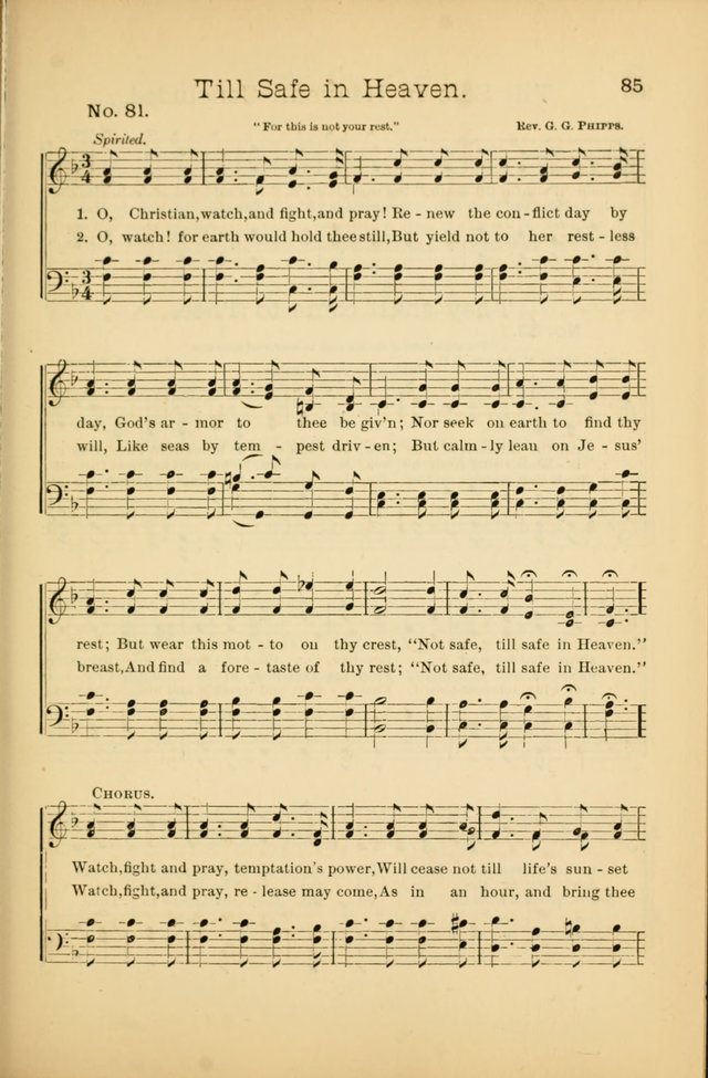 Our Sunday School: for the Sunday school and social meetings page 85