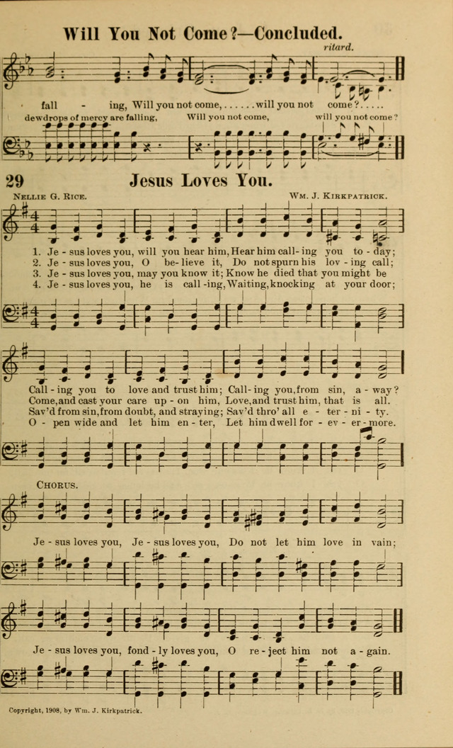 The Old Story in Song Number Two page 29
