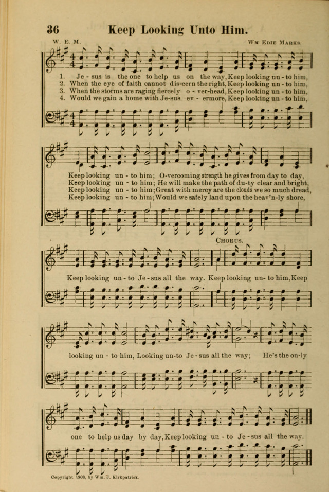 The Old Story in Song Number Two page 36