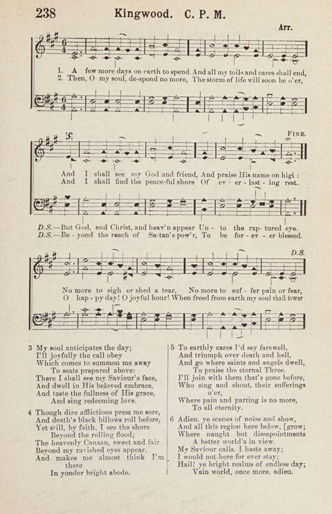 Primitive Baptist Hymn and Tune Book page 154
