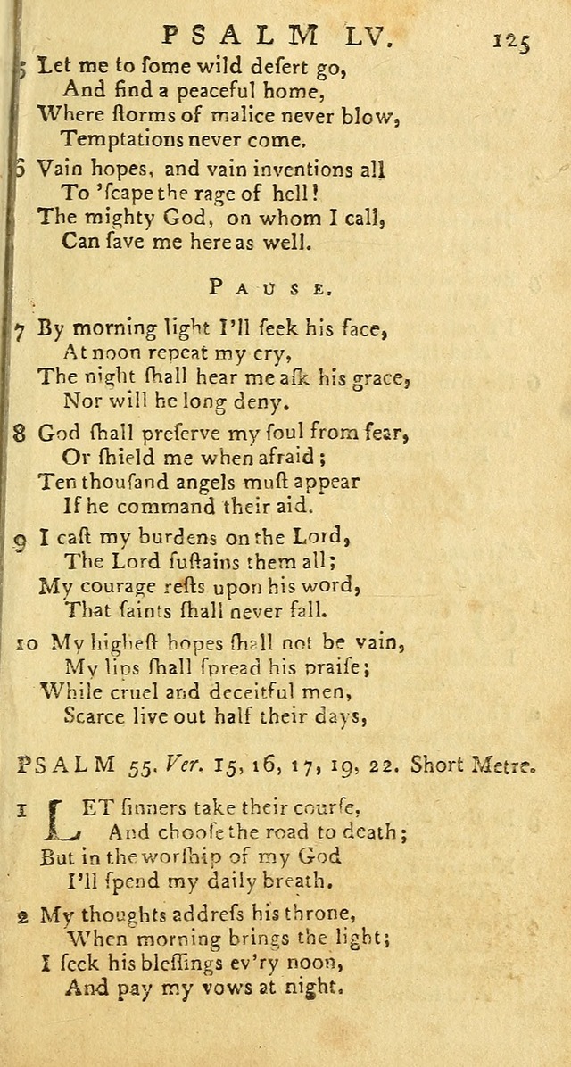 Psalms: carefully suited to the Christian worship in the United States of America: being an improvement of the old versions of the Psalms of David page 101